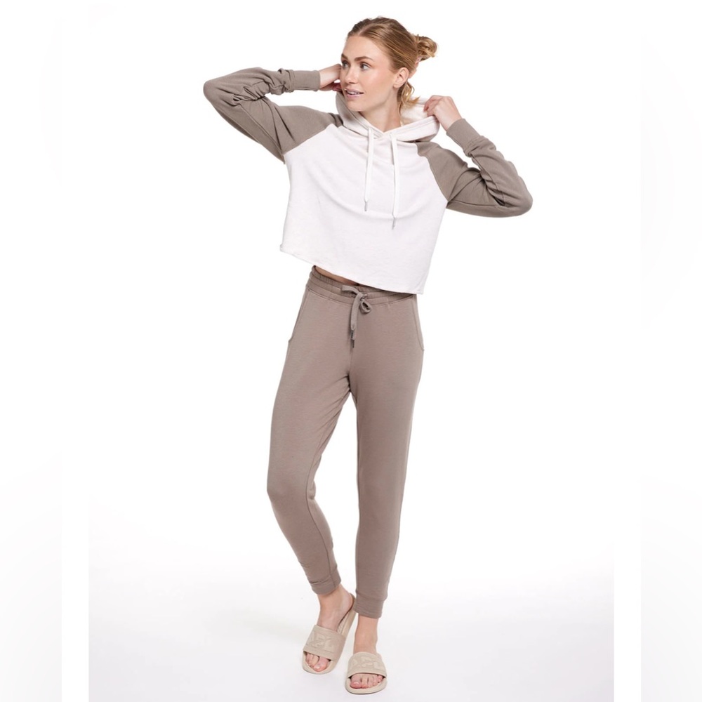 NWT Tasc Performance Joggers, Small, Driftwood